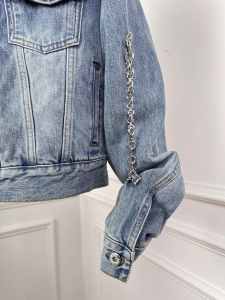 Loewe Chain Denim Blue Jacket