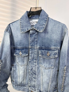 Loewe Chain Denim Blue Jacket