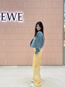 Loewe Chain Denim Blue Jacket