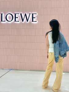 Loewe Chain Denim Blue Jacket