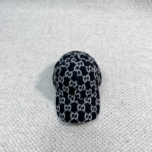 Gucci GG Wool Baseball Cap Hat Black