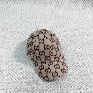 Gucci GG Wool Baseball Cap Hat Grey