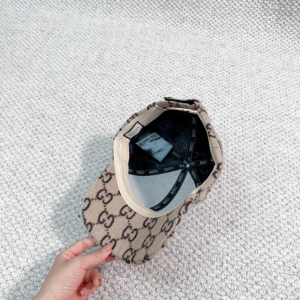 Gucci GG Wool Baseball Cap Hat Grey