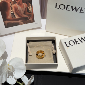 Loewe Gold Chunky Nest Rings