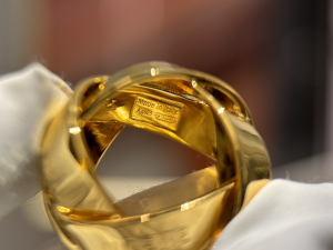 Loewe Gold Chunky Nest Rings