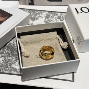 Loewe Gold Chunky Nest Rings