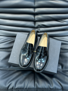 Bottega Veneta Monsieur Black Glossy Leather Loafers Bottega Veneta Monsieur Black Glossy Leather Loafers