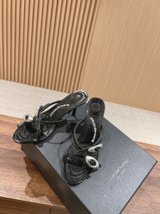 Alexander Wang Dome Water Snake Strappy Heeled Slide Slip on Sandals Black Alexander Wang Dome Water Snake Strappy Heeled Slide Slip on Sandals Black