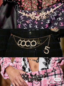 Chanel Pearls COCO Chain Belt