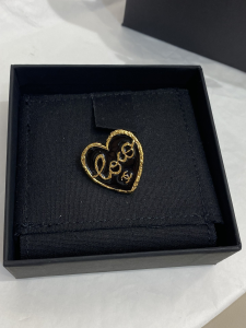 Chanel CC COCO Heart Brooch