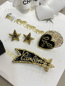 Chanel CC COCO Heart Brooch