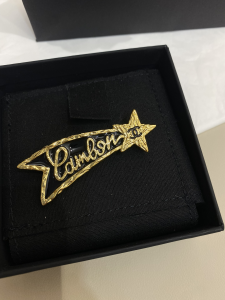 Chanel Comet CC Star Brooch