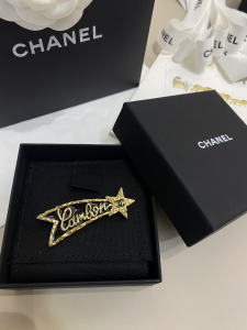 Chanel Comet CC Star Brooch