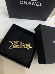 Chanel Comet CC Star Brooch
