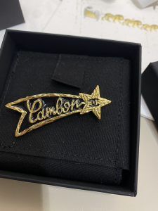 Chanel Comet CC Star Brooch