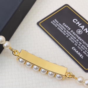 Chanel Pearls Choker Necklaces