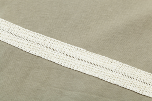 Loewe Anagram Khaki Cotton T Shirt