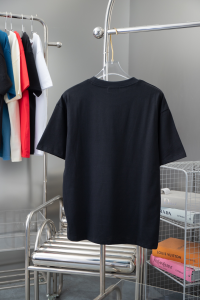 Loewe Relaxed Fit Black Cotton T Shirt