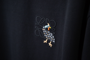 Loewe Relaxed Fit Black Cotton T Shirt