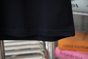 Loewe Relaxed Fit Black Cotton T Shirt