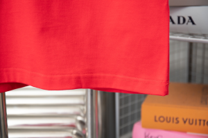 Louis Vuitton LV Red Cotton T Shirt