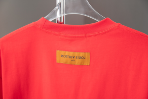 Louis Vuitton LV Red Cotton T Shirt