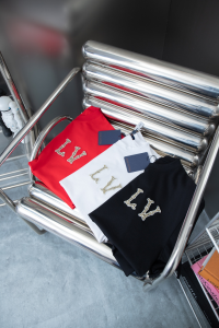 Louis Vuitton LV Red Cotton T Shirt