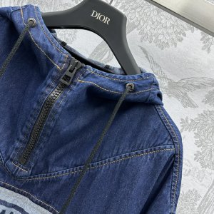 Dior Denim Blue Cotton Jacket