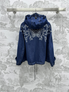 Dior Denim Blue Cotton Jacket