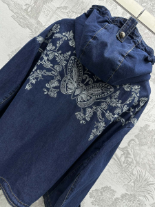 Dior Denim Blue Cotton Jacket