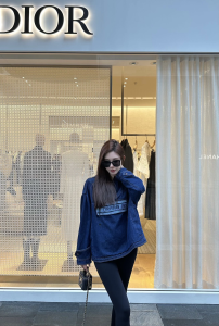 Dior Denim Blue Cotton Jacket