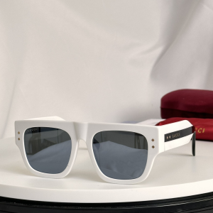 Gucci Oversized Rectangle Luxury Eyewear Sunglasses GG1262S White Gucci Oversized Rectangle Luxury Eyewear Sunglasses GG1262S White
