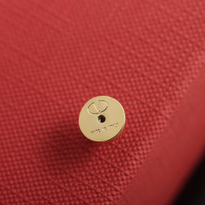 Valentino Crystal Vlogo Hoop Earrings