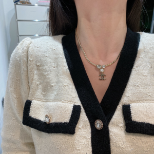 Chanel CC Diamonds Choker Necklaces