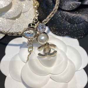 Chanel CC Diamonds Choker Necklaces