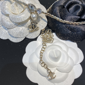 Chanel CC Diamonds Choker Necklaces