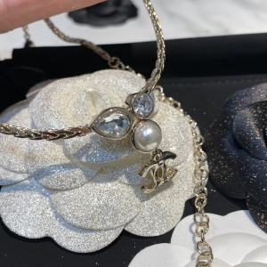 Chanel CC Diamonds Choker Necklaces