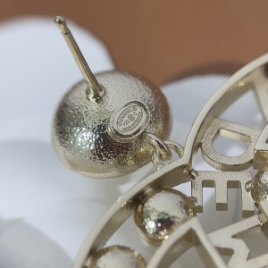 Chanel CC Pearls Earrings