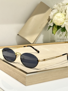 Max Mara MM Bridge II Eyewear Sunglasses Navy Blue Max Mara MM Bridge II Eyewear Sunglasses Navy Blue