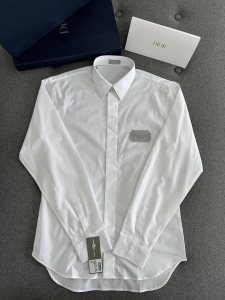 Dior Couture White Cotton Shirt