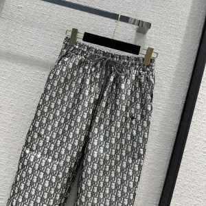 Dior Grey Dior Oblique Pants