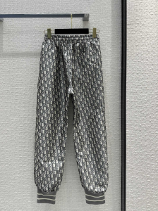 Dior Grey Dior Oblique Pants