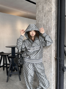 Dior Grey Dior Oblique Pants