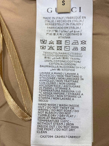 Gucci Beige GG Canvas Shorts