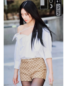 Gucci Beige GG Canvas Shorts