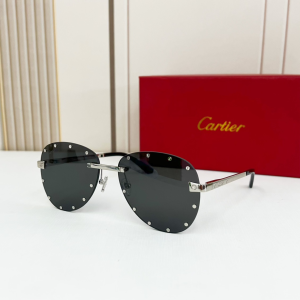 Cartier Eyewear Sunglasses CT8158S Black Cartier Eyewear Sunglasses CT8158S Black