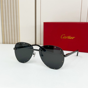 Cartier Eyewear Sunglasses CT8158S Black Cartier Eyewear Sunglasses CT8158S Black