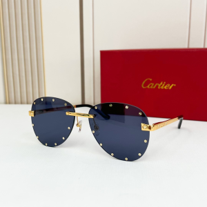 Cartier Eyewear Sunglasses CT8158S Blue Cartier Eyewear Sunglasses CT8158S Blue