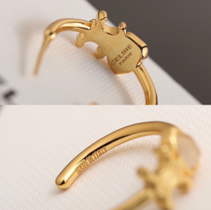 Celine Triomphe Indie Earrings