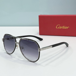 Cartier Santos de Cartier Eyewear Sunglasses CT0992S Black Cartier Santos de Cartier Eyewear Sunglasses CT0992S Black